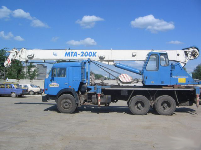 Автокран 25т, стрела 21,7м