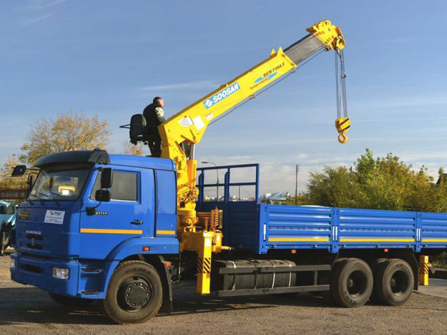 Манипулятор стрела 7т, борт 10т