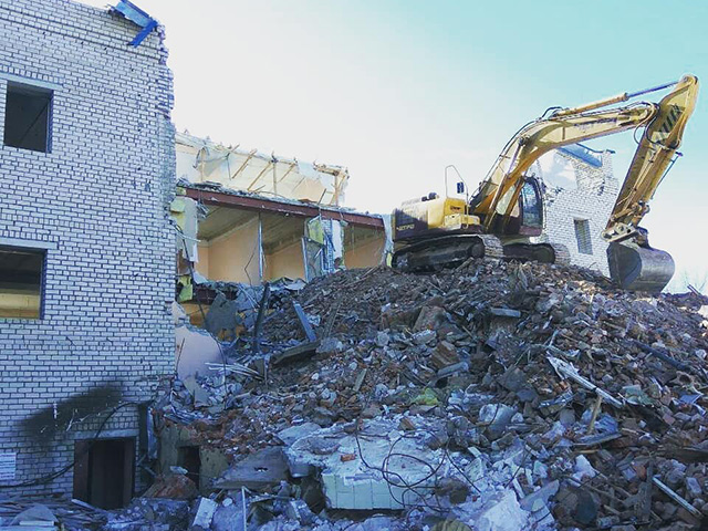 Демонтаж зданий